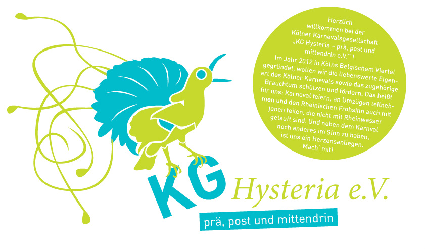 KG-Hysteria Logo Paradiesvogel